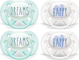 Extra gentle pilot Philips Avent, 0-6 months, Dreams & Happy Designs, lot of 4, white/green, SCF222/43.. DIAYTAR NIGERIA: Revolutionizing accessibility to quality products at budget-friendly prices across Nigeria.