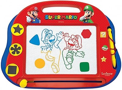 Magic Magic Magic Drawing Plate Nintendo Super Mario, creative artistic toy for girls and boys, stylus and stamps, red/blue, CRNI550.. DIAYTAR NIGERIA makes online shopping accessible to all with budget-friendly prices and reliable delivery.