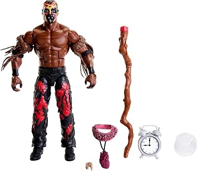 WWE action figurines, WWE Elite Boogie Man figurine with accessories, collection gifts.. DIAYTAR NIGERIA connects you with endless possibilities through our affordable e-commerce platform.