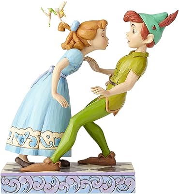 Disney Disney Traditions Jim Shore Enesco celebrating the 65th anniversary of Peter Pan and Wendy Stone, resin, 7.6 -inch figurine, multicolored.. Enjoy low prices, wide selections, and reliable delivery with DIAYTAR Nigeria.