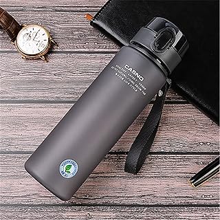 Bottle of sportswater JQ 560 ml, cup of hermetic sportswater outdoors, turn the waterproof cover, open the cup of sports water with a single button.. DIAYTAR NIGERIA delivers affordability and convenience to your doorstep within 8 days of purchase.