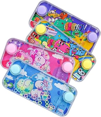 Portable water games, pack of 4 unicorns and dinosaurs, children's water games, classic retro games.. Big selection, small prices — shop now on DIAYTAR Nigeria.