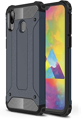 Durable, resistant and shock resistant domextek protective shell for Samsung Galaxy M20 - Marine.. Shop without boundaries at DIAYTAR NIGERIA, offering affordable products with convenient delivery times.