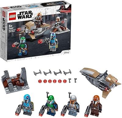 Set of Lego Star Warstm Mandaloriantm 75267 combat toys.. DIAYTAR NIGERIA revolutionizes online shopping with competitive prices and reliable 5-8 day delivery.