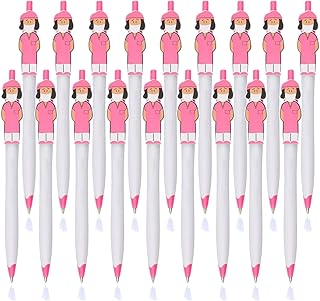 Gzs cute nurse pens, appreciation gifts, funny and inspiring cartoon pens for nurses, fancy pens, fantasy ball pens for nursing, students, graduating graduates, medical assistant gifts for health care, 18 pieces, pink.. Enjoy a hassle-free shopping experience with DIAYTAR Nigeria, where products are categorized for your convenience and delivery is always on time.