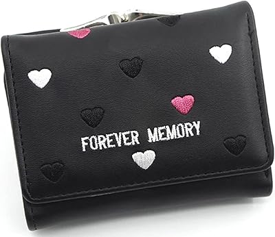 Sweet Eartz short wallet for women, black.. DIAYTAR NIGERIA: Where quality meets affordability, with thousands of products delivered in less than 8 days.