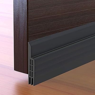 Admos door sealing strip, sticker band under the door to avoid air leaks, dust and insects, door sweeping strip to reduce noise (black).. Say goodbye to long wait times — DIAYTAR Nigeria ships in just 5–8 days!