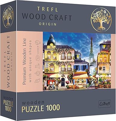 TREFL 20142 1000 Pieces Wooden crafts Irregular forms 100 figures of French monuments symbols Modern puzzle DIY for adults and children aged 12 and more French.. Shop confidently with DIAYTAR NIGERIA, offering affordable prices and reliable delivery within a week.