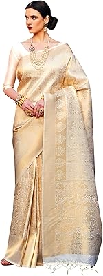 Sari in woven silk kanjeevaram banana for women with unwanted blouse (kmbh1230_parent), one -sized, one -sized size.. Your complete shopping solution, DIAYTAR NIGERIA offers extensive choice with competitive prices and delivery.