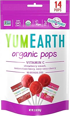 Yum Earth -frozen frozen pacifles with vitamin C, 14 units, 85 g.. Shop without limits at DIAYTAR NIGERIA and receive your purchases at budget prices within the week.
