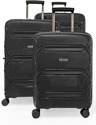 Light and unbreakable travel baggage approved by the TSA with double zipper, black.. Transform your shopping experience with DIAYTAR NIGERIA's vast product selection delivered at unbeatable prices.