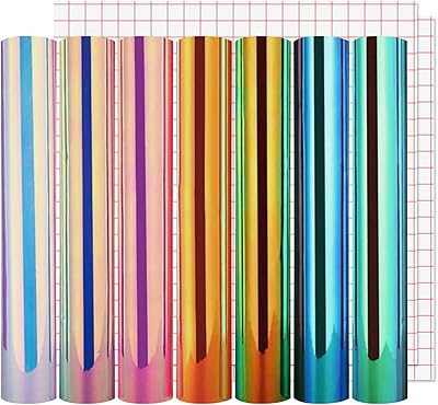 Holographic vinyl paper lea vinyl opal for manual work 12 x inch pack of 7.. Shop smarter, not harder with DIAYTAR NIGERIA - thousands of products at your fingertips with affordable delivery.