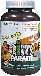 Nature's Plus Source of Life Animal Parad Multivitamine and Mineral to Croquer for Children (Natural Orange, 180 tablets).. Discover the convenience of DIAYTAR NIGERIA's vast e-commerce platform with delivery in just 5-8 days.