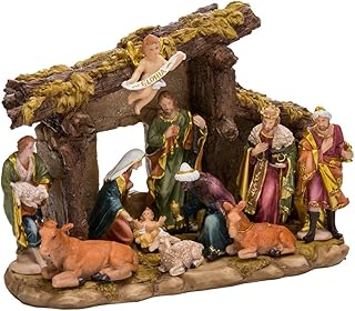 Kurt s. Adler, set of 11 resin figurines Kurt Adler, brown, 11 pieces.. DIAYTAR NIGERIA makes quality accessible with our affordable prices and dependable delivery service.