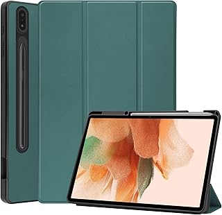 AWH Smart Case for Samsung Galaxy Tab S7 Fe 124 inch 2021 (-T730-T736B) with Stylo Porte.. Experience budget-friendly shopping at DIAYTAR NIGERIA, Nigeria's premier online marketplace with quick delivery.