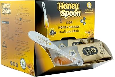 Sidr honey spoons, natural and pure taste, to be incorporated into tea, coffee, drinks, juices and sweet snacks, pack of 50 spoons.. Discover endless possibilities with DIAYTAR NIGERIA's comprehensive selection and reliable shipping.