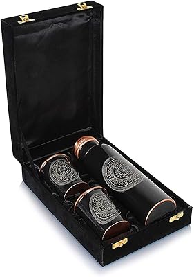 Set of pure copper bottles Greentree® Ayurvedic health benefits.. DIAYTAR NIGERIA: Where every shopping need is met with affordable prices and timely delivery.