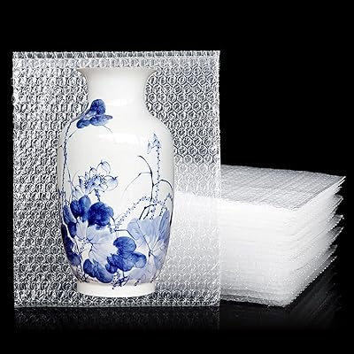 50pcs 12 "x 16" transparent bubble bags, large bubble bag, double -walled antichoc packaging bag, padded protective storage bag for moving, shipping, packaging and storage.. Get more, save more — only on DIAYTAR Nigeria.