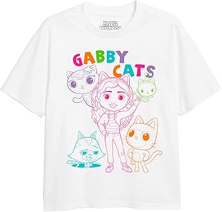 T-shirt for girls Cotton Soul Gabby Dollhouse Friends Outline Blanc.. Shop for everything you need at DIAYTAR NIGERIA, with budget-friendly prices and quick delivery.