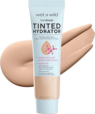Tinted hydrating complexion Wet n Wild Bare Focus with hyaluronic acid, for light skin - 0.91 FL OZ 26.9 ml - 1 package.. Shopping made simple with DIAYTAR NIGERIA's vast selection and budget-friendly nationwide delivery.
