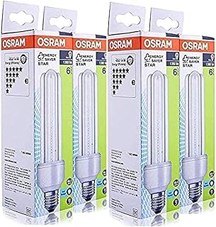 Osram 23 W energy saving screw - Culot E27, hot white 1380 lm, (pack of 4).. Discover the convenience of DIAYTAR NIGERIA's vast product range delivered affordably in 5-8 days.