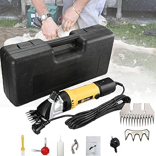 Sheep sheales, cattle electric mower, 1200 W professional mowers, pet supplies for pets to shave fur wool in sheep, goats, cattle, farm animals, 13 straight teeth.. DIAYTAR NIGERIA: Where convenience meets affordability with delivery across Nigeria in under 8 days.