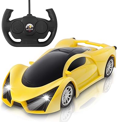 Sovote remote control car, Super fast racing car on a 1/16 scale, yellow electric sports car toys with headlight, birthday gifts for boys aged 3.4,5,6,8.9 years... DIAYTAR NIGERIA revolutionizes e-commerce with our affordable prices and dependable delivery timeframes.