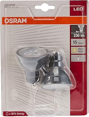 993: OSRAM PARTHOM LED Star par16 35 '35' 4W 240VGU GU10 WHITE WHITE (4052899199613) set 2.. Shop smart, shop DIAYTAR — Nigeria’s trusted e-commerce site.