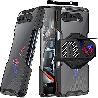 Fanbia Armor shell for Asus Rog iPhone 5/5S/5S Pro/5 Pro/5 Ultimate - Compatible with Aircolor and Airplay, flexible transparent TPU antichoc rear shell (with transparent tempered glass).. DIAYTAR NIGERIA: The marketplace that brings affordable products to every Nigerian home in under 8 days.