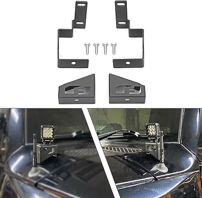 Wedit Side mounting support with hood and LED bulb compatible with Toyota FJ Cruiser 2005-2015.. Shop the smart way with DIAYTAR Nigeria — fast delivery, affordable everything.