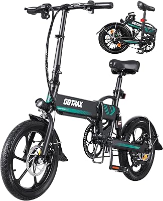 16 -inch Gotrax Folding Bike - 15.5 -MI 27.9 miles - Light suburban bike with 350 W (black).. Transform how you shop with DIAYTAR NIGERIA's vast selection and budget-friendly delivery options.
