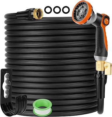 Ketoya Extensible watering pipe 100 feet Light flexible water pipe without tangle with nozzle.. Discover a world of affordable shopping with DIAYTAR NIGERIA's vast marketplace delivered to you in days.