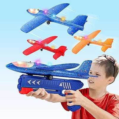 Mamfactory plane launcher toys, children's toys, plane toys for boys and girls, outdoor sports flight games, birthday gifts for boys and girls - 3 rooms.. DIAYTAR NIGERIA: Connecting Nigerians with their needs through affordable prices and 5-8 day shipping.