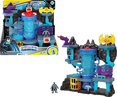 Fisher-Price Batman Imaginext DC Super Friends Batcave Game Set with lights and children for children aged 3 to 8 Gyv24, Multicolore.. Nigeria's favorite online shopping platform, DIAYTAR offers unbeatable prices and delivery within a week.