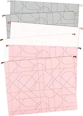 U Brands - Magnificent modern hanging files, letter format, matching colors, pack of 12.. DIAYTAR NIGERIA delivers affordability and convenience to your doorstep within 8 days of purchase.