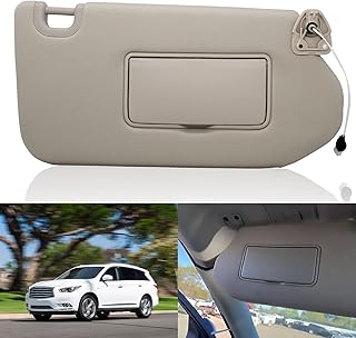 Right passenger sunglaw with lamp and mirror for pathfinder 2013-2018, Infiniti QX60 2014-2017, Infiniti JX35 2013, OEM: 96401-9PB0A 964009PB0A Beige.. Discover why millions choose DIAYTAR for affordable online shopping with delivery in just 5-8 days.