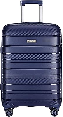 Unbreakable travel baggage, anti -theft bag with double zipper, 4 double wheels, navy blue, 24 -inch hold baggage.. Discover why DIAYTAR NIGERIA is the smart shopper's choice for affordable products delivered nationwide.