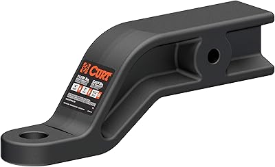 Curt 45430 Mounting ball support with trailer, for 3 "receiver, 9.5 lb, opening of 1", fall of 4 ", height of 2".. DIAYTAR NIGERIA delivers more than purchases - we deliver affordable shopping solutions within the week.