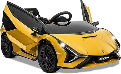 Sian battery car under Baybee license for children, children's toy car with music, light and USB | Large electric car for babies | Electric battery car for children from 2 to 6 years old, boys and girls (yellow).. Your shopping dreams realized through DIAYTAR NIGERIA's affordable platform with reliable delivery times.