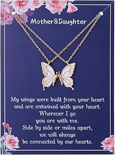 Set of Assorted Mother-Fille Assorted Butterfly Colliers for 2 people, Mother's Day, Valentine's Day, Birthday, Thanksgiving for Women and Girls.. Shop confidently with Nigeria's most trusted e-commerce platform, offering swift and affordable delivery.