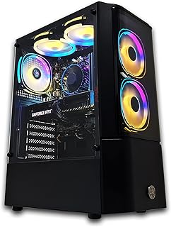 Pc de jeu rvb 2fr - intel i5-12400f 16 go ddr4, nvidia rtx 3050, ssd nvme m.2 1 to, boîtier cpu rvb windows 10 pro, garantie 1 an (t-266 v2) (i5-12400f) / rtx3050).. Experience the DIAYTAR difference with our vast product selection and delivery within 5-8 days.