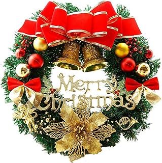 Skido Christmas wreath size 30 cm, large crown to decorate your door.. DIAYTAR NIGERIA brings the marketplace to your home with budget-friendly prices and nationwide delivery.