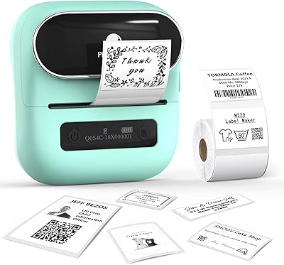 Fumimo M220 labels printer new 314-inch Bluetooth thermal printer for barcodes.. DIAYTAR NIGERIA: Redefining online shopping with unbeatable prices and consistent delivery times.