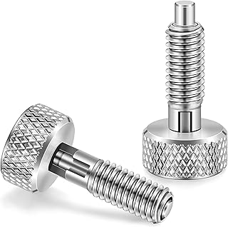 Press with retractable stainless steel M6 LOCK with knife handle for 1/4 "roller toolbox - 20 wires (silver, package of 2).. DIAYTAR NIGERIA: Creating access to affordable products for every Nigerian with our swift delivery service.
