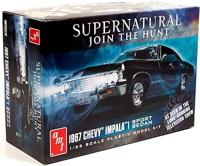 Collection of models from the TV series AMT Super Natural Night Hunter 1967 Chevy Impala 4 Portes Replica.. DIAYTAR NIGERIA: Your trusted marketplace that combines variety, affordability and reliable shipping.