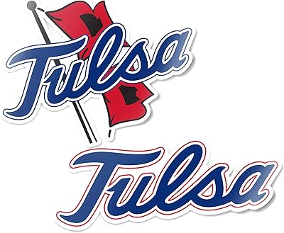 Vinyl sticker from Tulsa University for laptop, water bottle, car, scrapbooking (4 inch sets).. Enjoy a hassle-free shopping experience with DIAYTAR Nigeria, where products are categorized for your convenience and delivery is always on time.