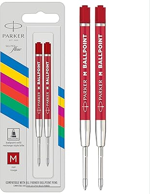 Parker Broady Reveal ball pen, red, medium point, Quinqflow, 2 units, 2166545.. Get unbeatable value on every order with DIAYTAR Nigeria.