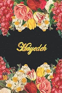 Hayedeh: personalized notebook with personalized name and letter monogram H - birthday gift ideas and Christmas for women and girls / mom, sister, wife, ... / family and friends - floral notebook.. DIAYTAR NIGERIA transforms dreams into deliveries with our affordable prices and 5-8 day shipping.