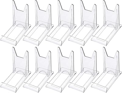 Small transparent acrylic supports to exhibit photos or for the office, the house and the holidays - 10 rooms.. Experience the convenience of boundless shopping with DIAYTAR NIGERIA's affordable platform and quick shipping.