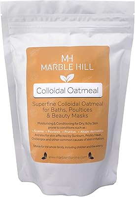 Bath of bath with colloidal oats Marble Hill - moisturizing and revitalizing for very dry skin which itching 500 g 12 baths. Window flour with whole grains contains a maximum of nourishing ingredients.. DIAYTAR NIGERIA: Where shopping is affordable, selection is vast, and delivery is always reliable.